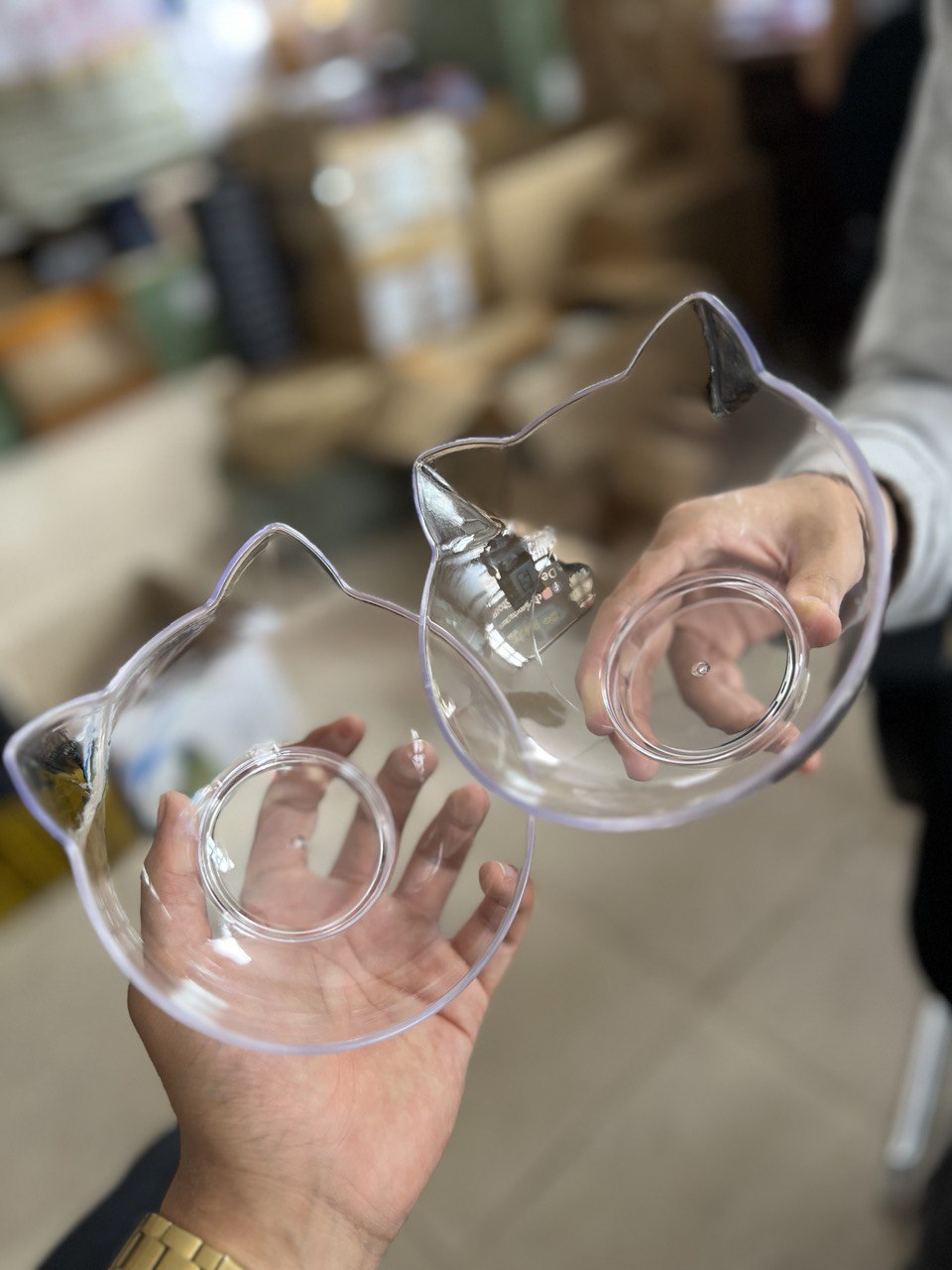 Miniatura 3 de Plato Bebedero Comedero Mascota Gato ⚡